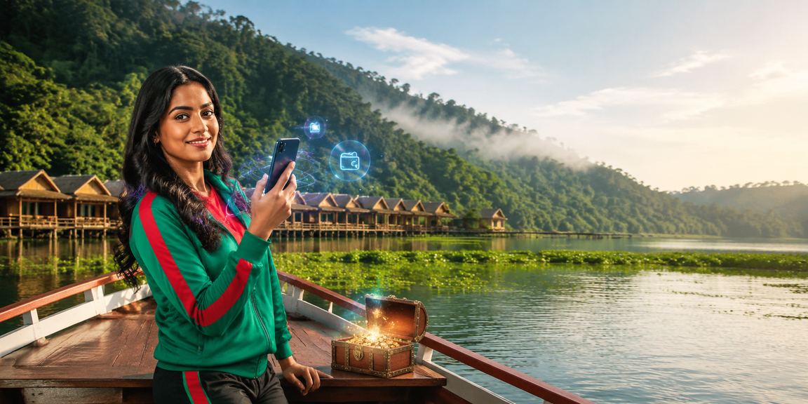 বান্দরবানে go3 ক্রিকেট বেটিং ইভেন্টে মনোযোগী একজন বাংলাদেশি