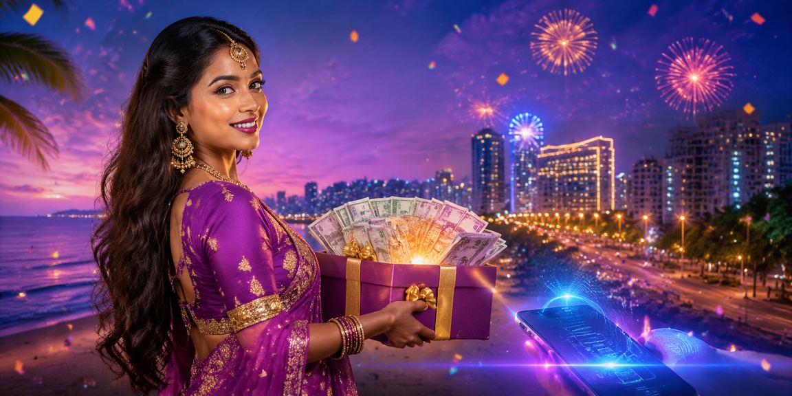 চট্টগ্রামের সৈকতে go3 বিনোদন প্ল্যাটফর্ম ব্যবহার করছেন একজন