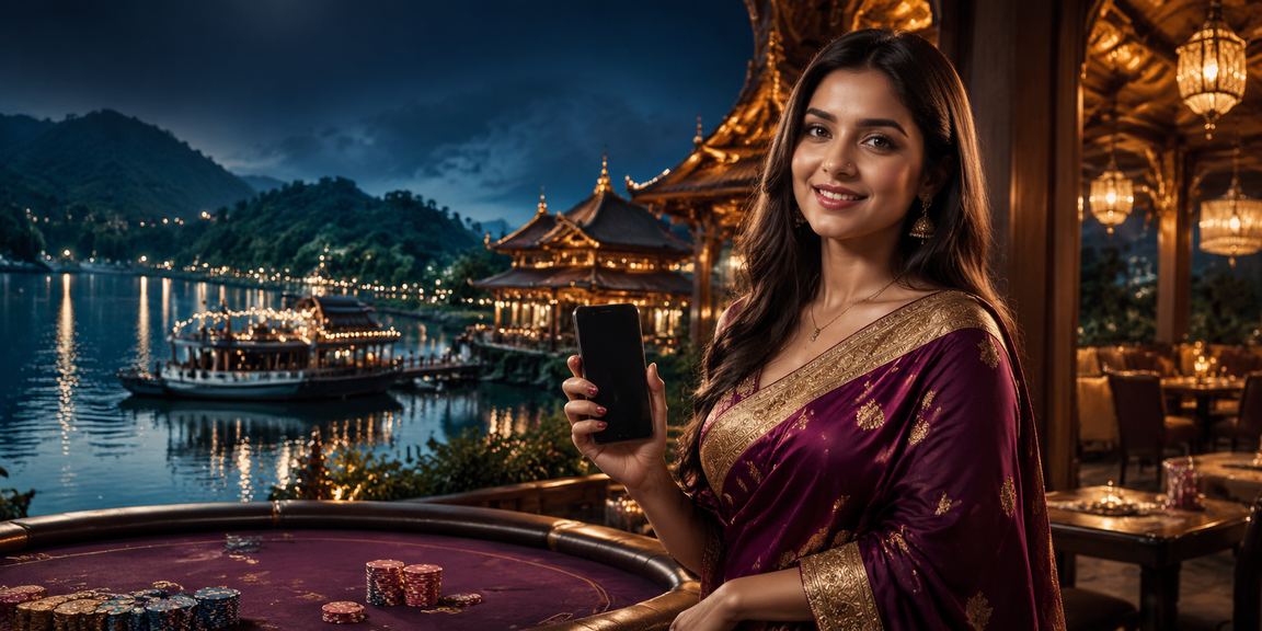 রাঙামাটিতে স্মার্টফোনে go3 গেমস উপভোগ করছেন একজন বাংলাদেশি